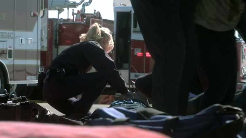 She had a vasovagal episode. Nerve over-stimulation. Stress is overwhelming her system