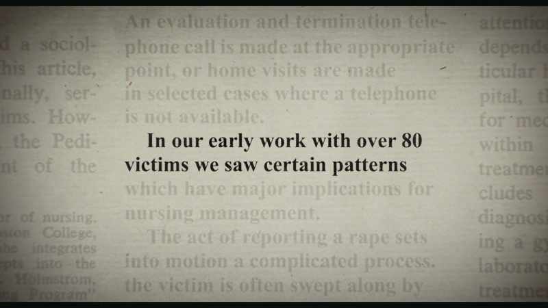 She was able to quantify that information