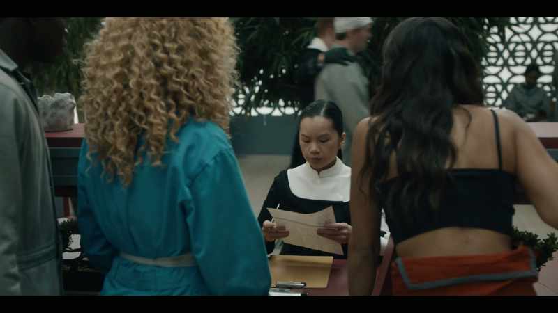 � She was admitted earlier