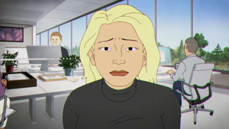 She was an account manager