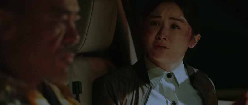 She was an alcoholic who sliced him with a cutter when she's drunk
