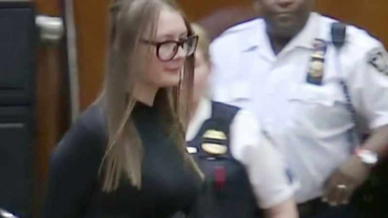 She was arrested and later charged with eight counts