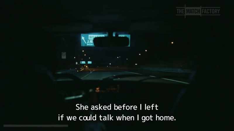 She asked before I left if we could talk when I got home
