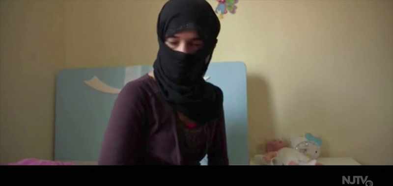 She asked us not to show you her face