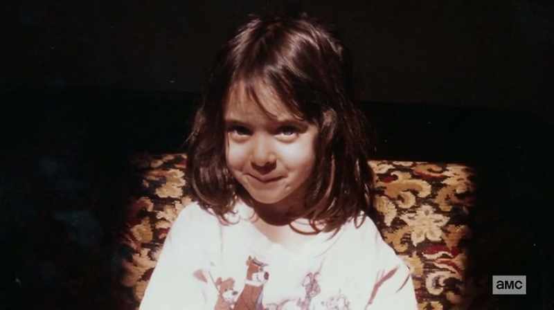 She was born with a smile on her face