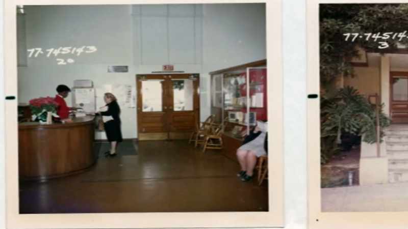 She was called from the public phone in the Hollywood library