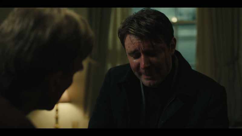 She called, upset. (SOBS)