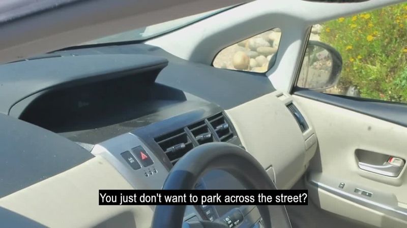 She could also park across the street