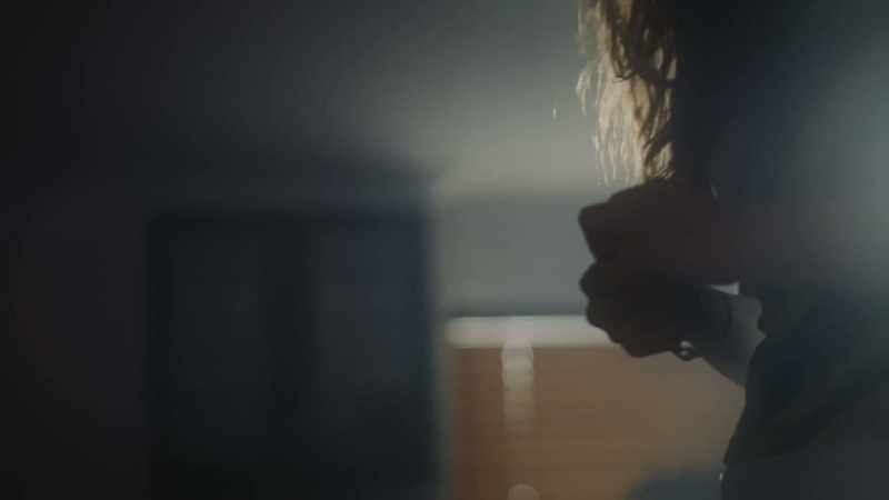 She could feel that I would continue to do what I was doing