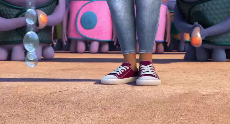 She could not possibly reach the gravity thingy