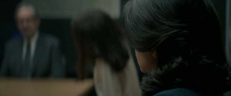 She cried so much at the end