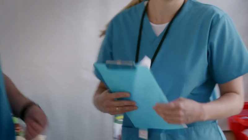 She didn't seem that bad -- just a cut on her arm