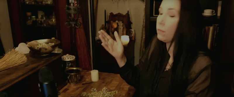 She does workshops on witchcraft all across the country