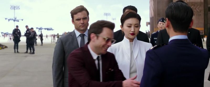 She doesn't do the whole handshaking thing