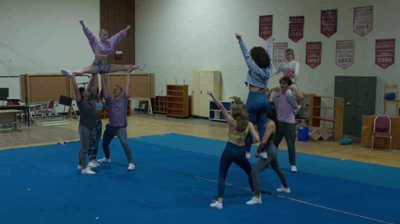 She was doing this big stunt and then something happened
