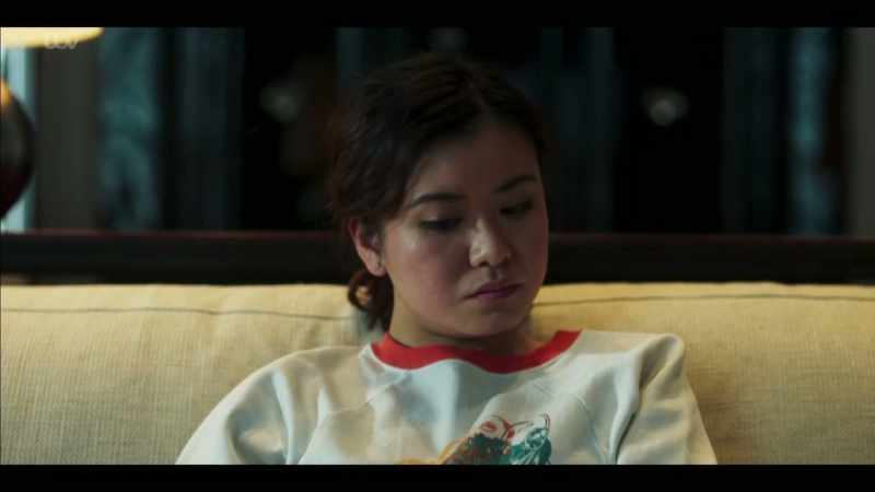 She gets five million, next day someone pays Kai Huang to kill her