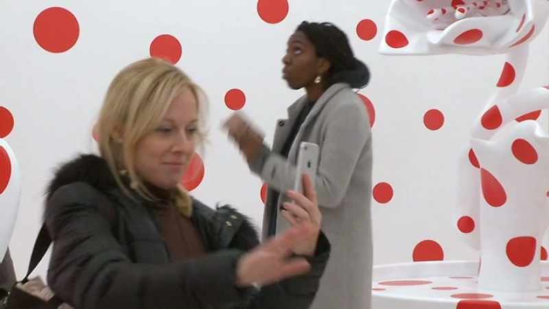 She has had five million museum visitors since 2013