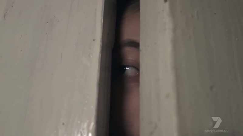 She heard Krystal come down the stairs