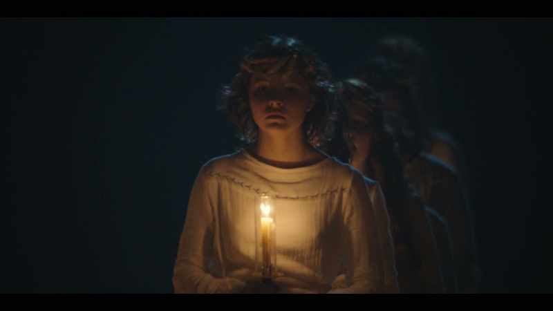 She heralds in