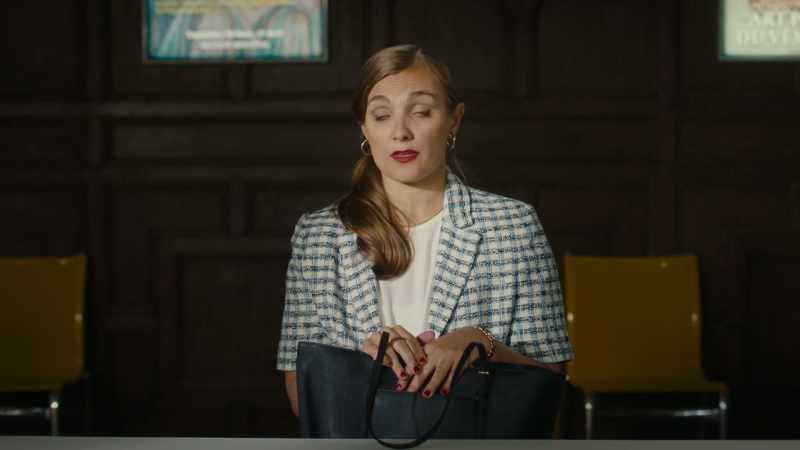She was hysterical, so I went with her to his office