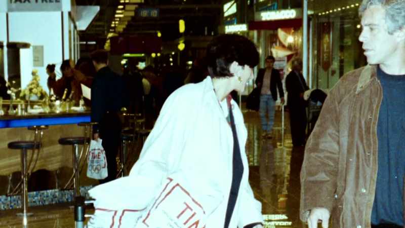 She was in a relationship with Jeffrey Epstein by this time