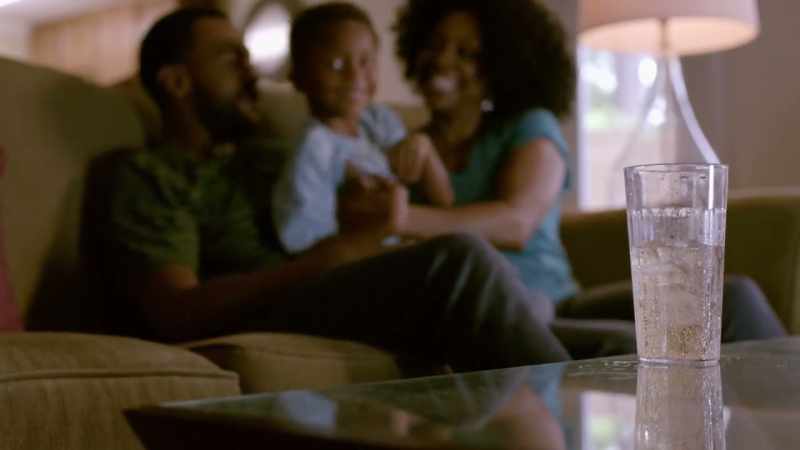 She just so happened to have a child