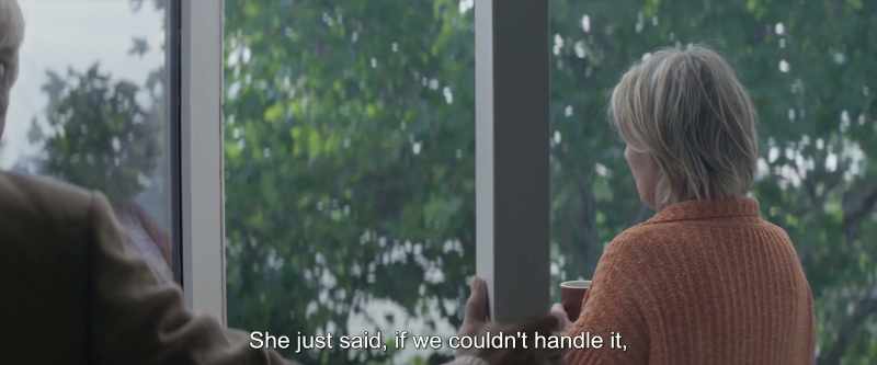 She just said, if we couldn't handle it