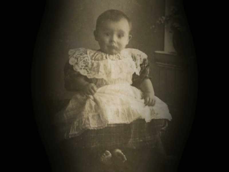She kept me far too long in baby dresses and curls