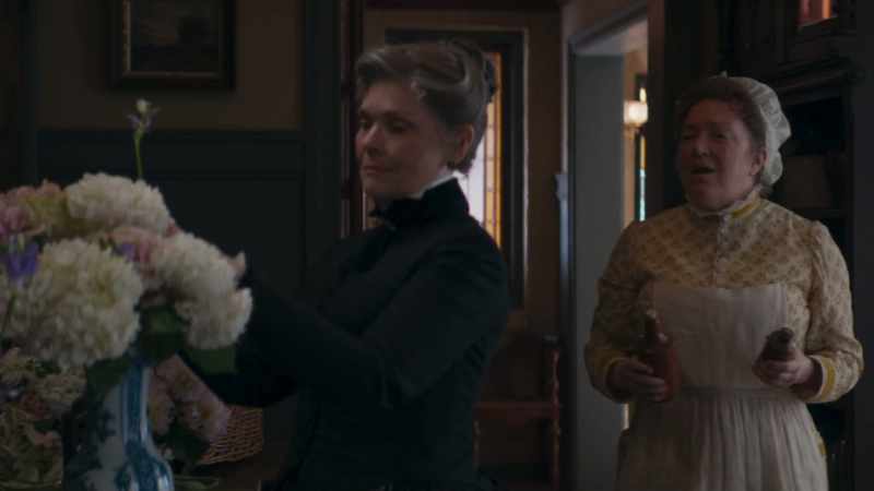 She kept Miss Marian company so
