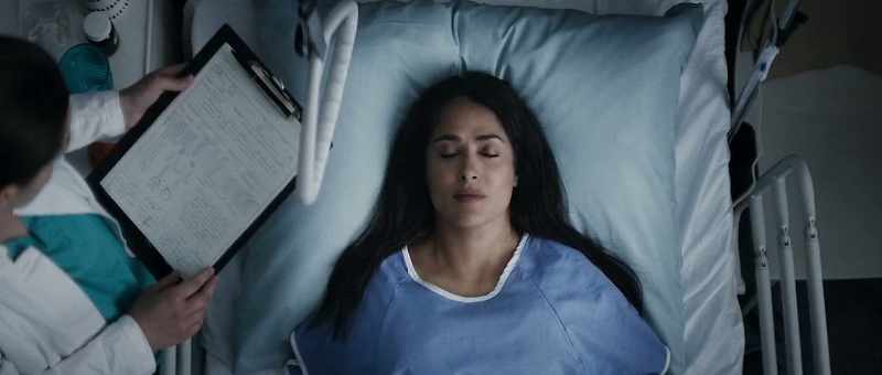 She laid in bed for weeks