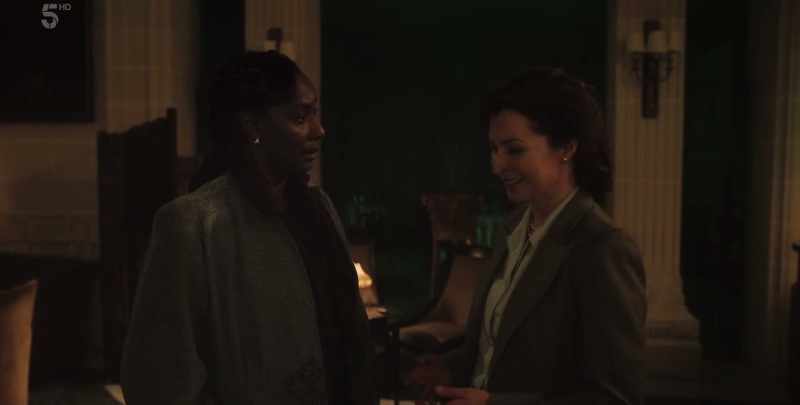 SHE LAUGHS No! No! Good Lord!
