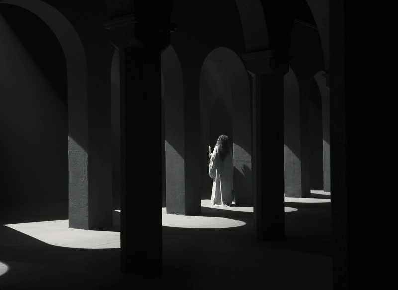 She has light by her continually. 'Tis her command