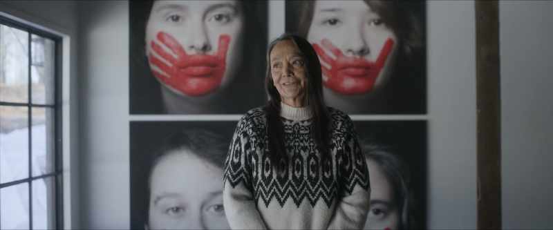 She lived in an old residential school