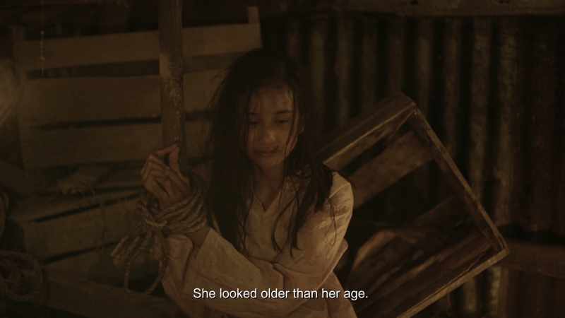 She looked older than her age
