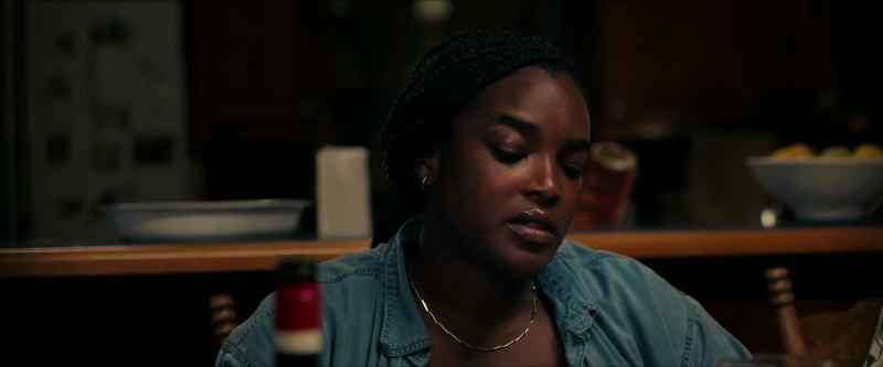 She looks like herself.Mm-hmm
