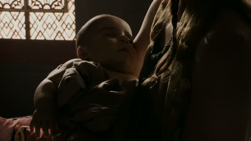 She looks like him, don't she, my lord?