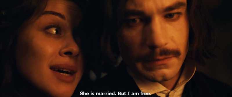 She is married. But I am free