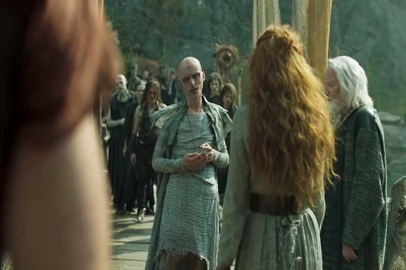 She met with the Romans