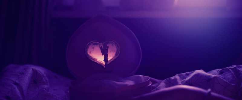 She moved like a shadow, and like a silent wind