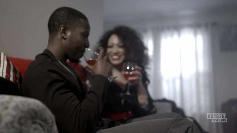 She moves in her boyfriend, andre, with clarence