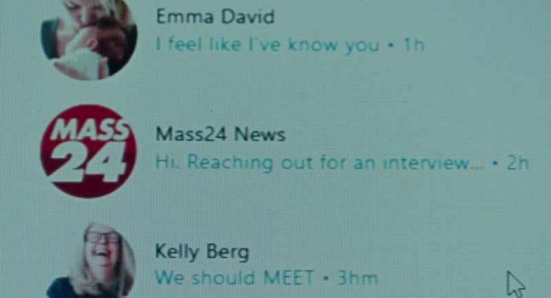 She must have linked it to my profile or something