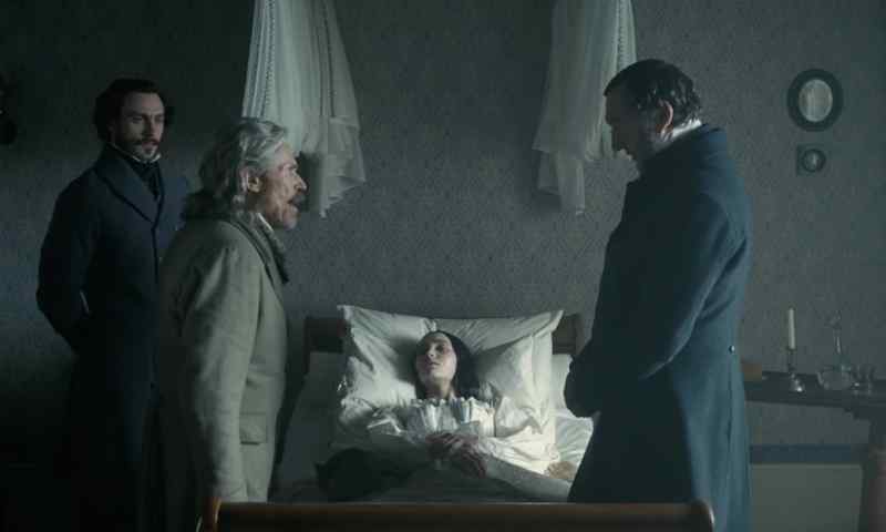 She must rest by day, for her body is in utter stress