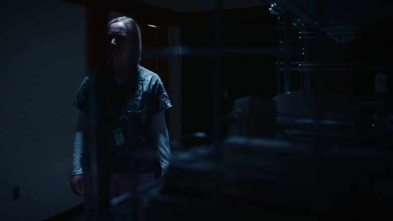 She is nowhere to be found and there's no one there
