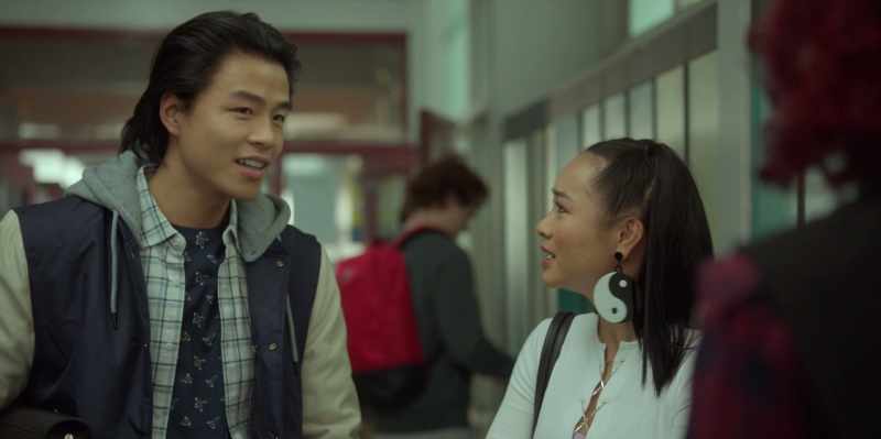 She was our English partner