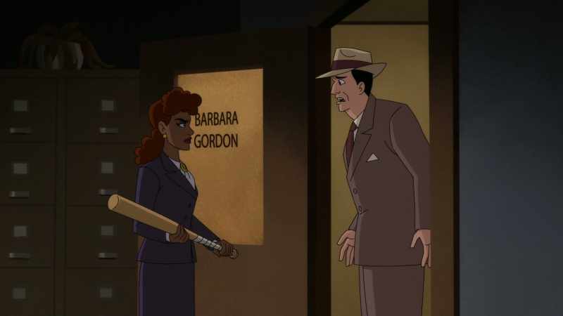 She runs a mob. She's a scary lady! Please!