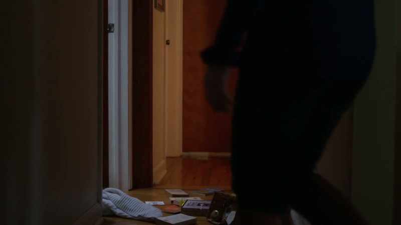 She runs to her daughter's room