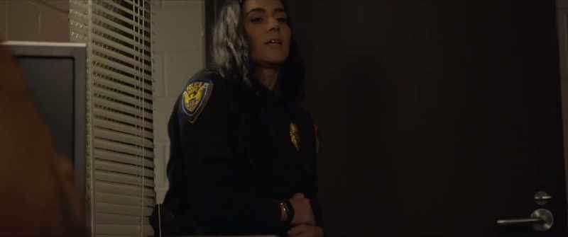 She said that when we left her alone