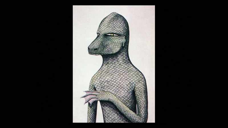 She saw a, quote, repulsive looking entity