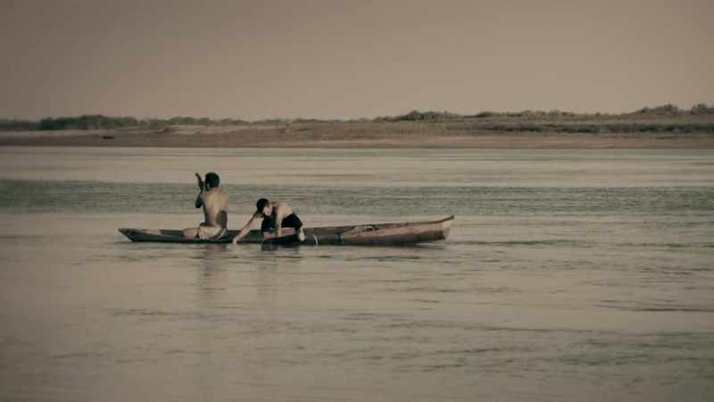 SHE SAW THEM LOWER HOMEMADE EXPLOSIVES INTO THE RIVER