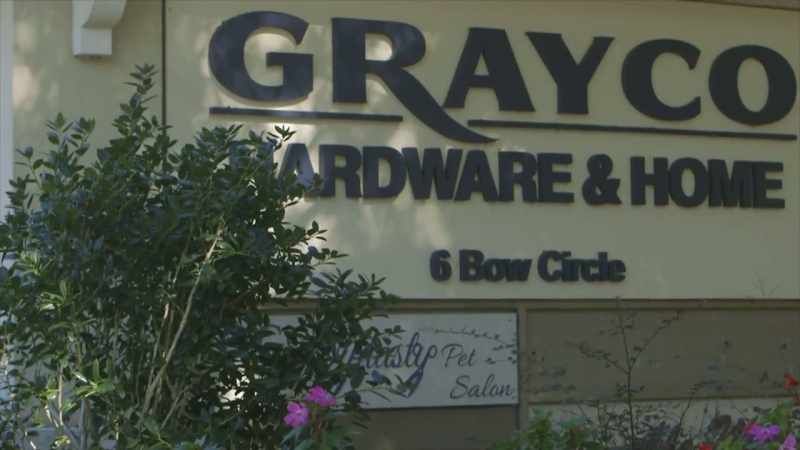 SHE SAYS HE ASKED HER TO STOP AT A HARDWARE STORE